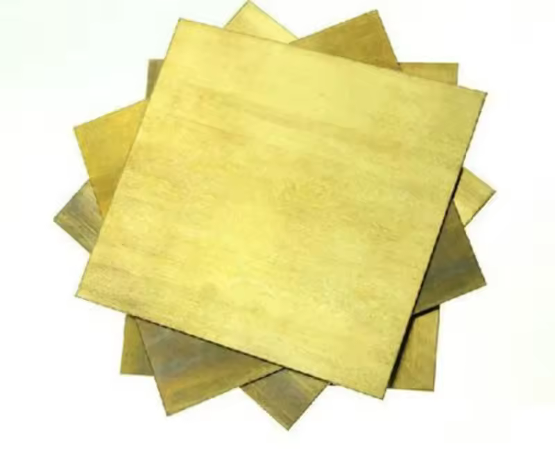 1pcs Brass Sheet Thickness 0.1/0.5/1.5/2/3/4/6/8mm Brass Plate Cutting CNC Frame Model Mould DIY Contruction Brass Pad - Image 6