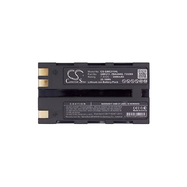 Cameron Sino 3400mAh Battery For GEOMAX ZT80+  Stonex R6  Zoom 20  Zoom 30  Zoom 35  Zoom 80  Leica CS10  CS15  GNSS receiver