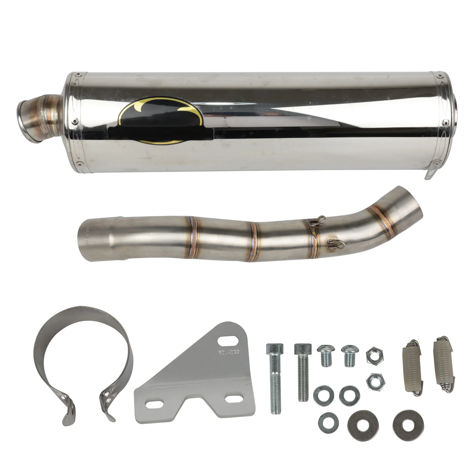 Motorcycle Modify Exhaust Pipe Exhaust System Fit For YAMAHA YZF-R1 1998-2003/YZF-R6 1999/YZS-600R 1996 /BT1100 2002