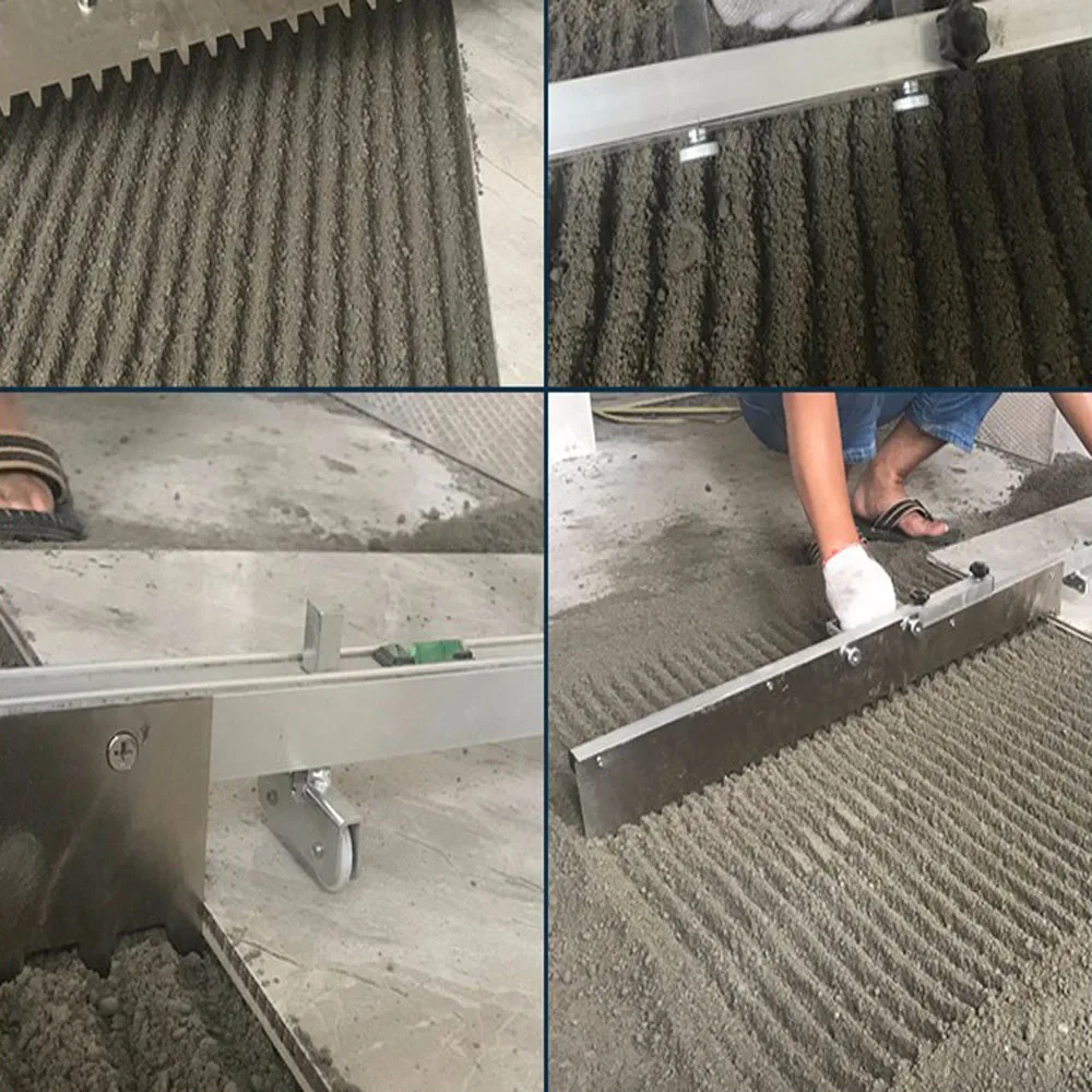 Aluminum alloy 1500/800mm  tile flat ash device flat sand Leveling Tiling Paving Tile Tool Artifact Collapsible