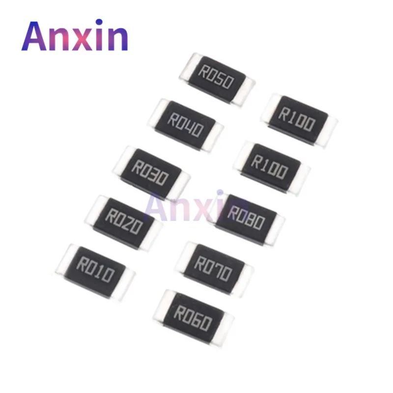 10 SZT. 2512 1% 2W Rezystor Stopowy R001 R002 R003 R010 R015 R020 R025 R050 R060 R070 R100 R300 R500 1mR 2mR 0.1 0.5 Ohm Ω SMD 6432
