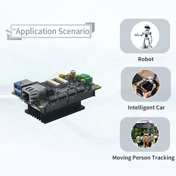 Hot Koop Waveshare Originele NVIDIA Jetson Nano Developer Kit RTS-NANO-DK01 4GB Nvidia Jetson Nano AI Robot Embedded Case