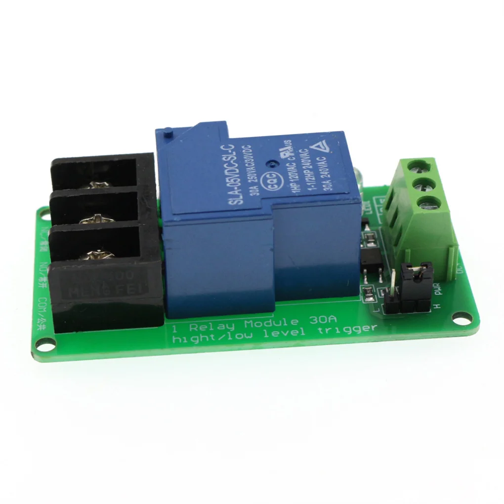 DC 5V-12V Relay Module DIY Crafting 30A Opto-isolation Switch Circuit Board