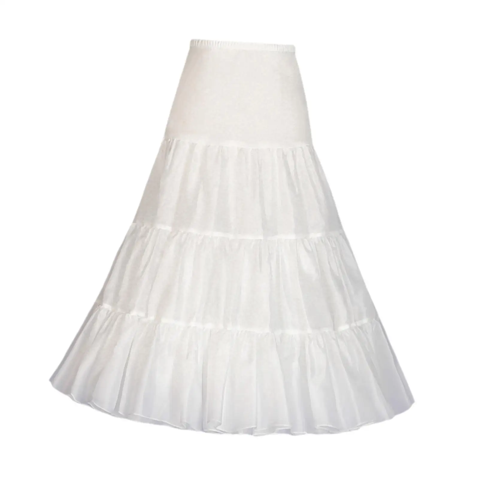 Womens Tulle Petticoat Tutu Underskirt for Bridal Dress Wedding Ballet Dance