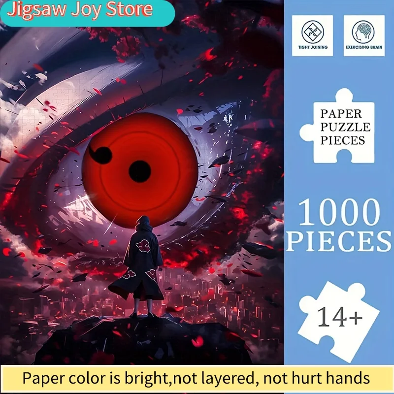

A s Jigsaw Puzzle - Anime Theme, Challenging Adult and Family Puzzle Game, Birthday/Christmas/Halloween/Thanksgiving Gift, Fra