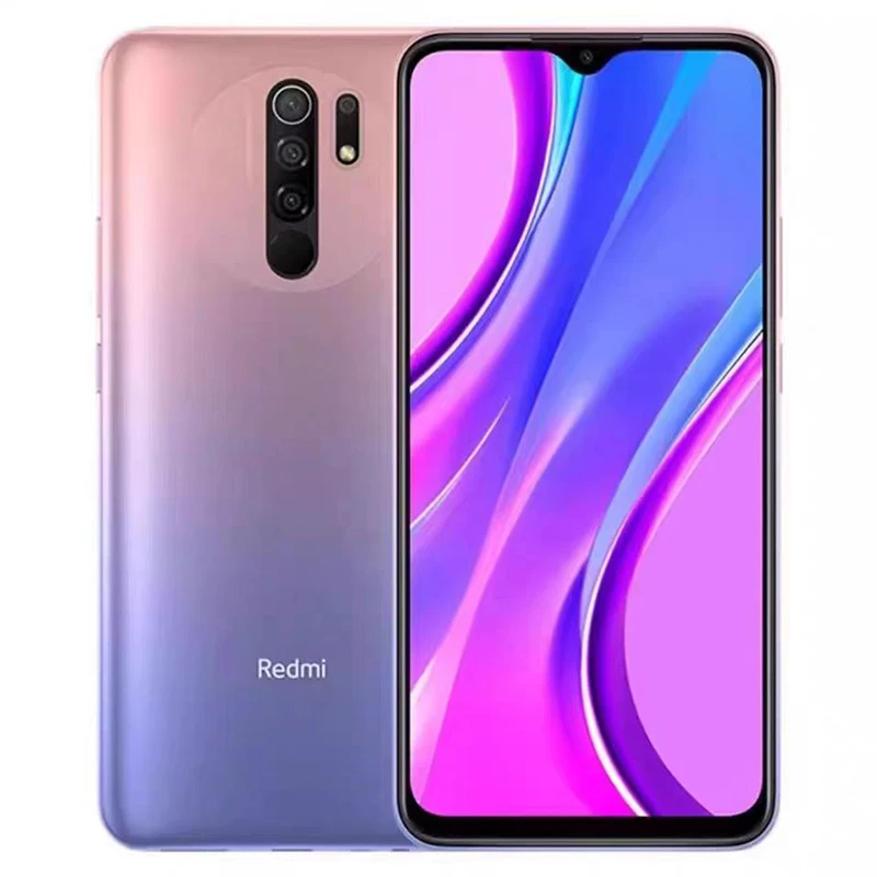 Xiaomi Redmi 9 Regenerowany Smartfon Android 6,53 cala 2340 * 1080 Redmi Smart Phone Cztery Kamery 13MP 5020mAh Odcisk Palca Rozpoznawanie Twarzy