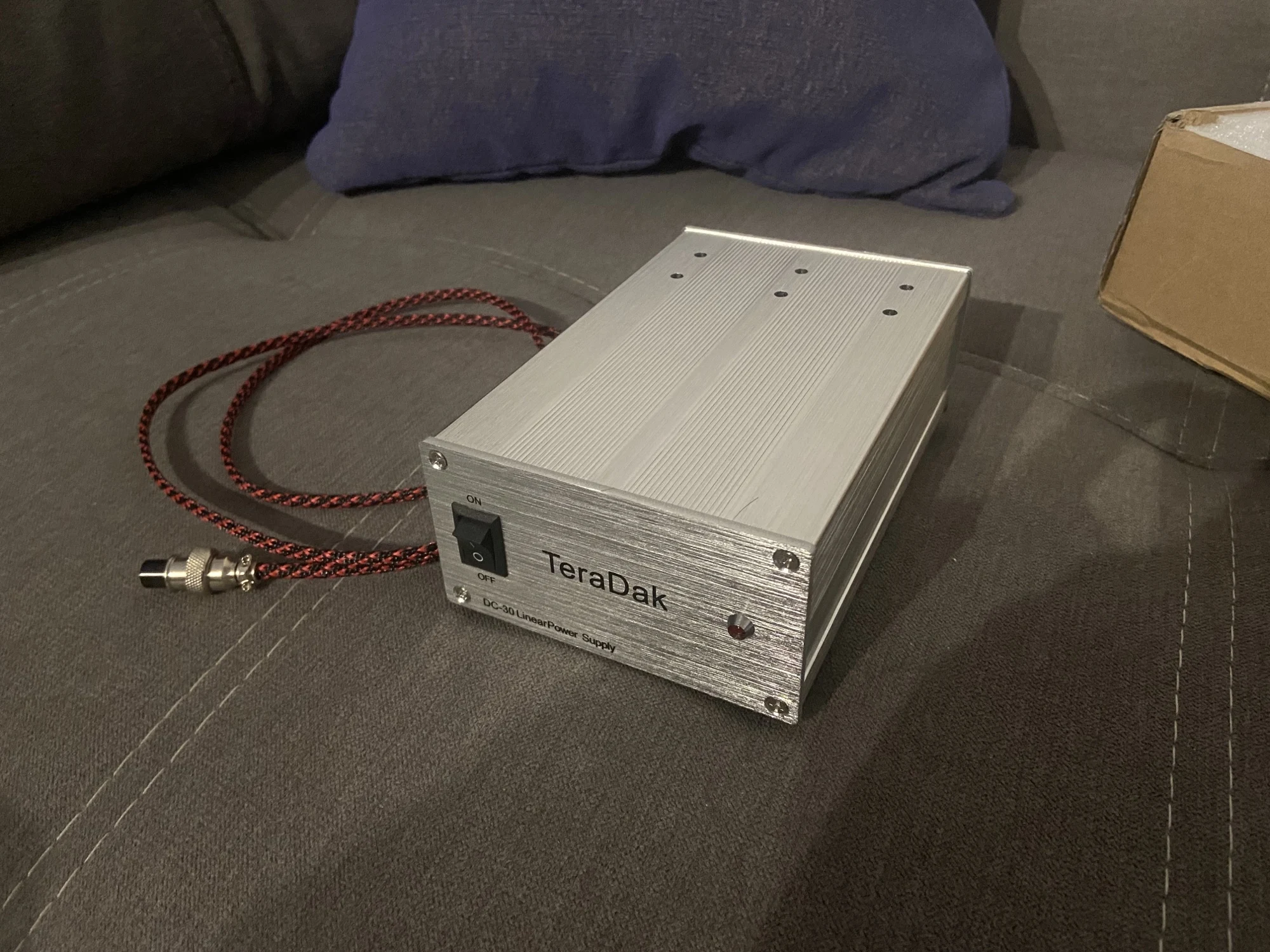 TeraDak DC-30 HiFi Linear Power Supply DC5V3A DC9V2.5A DC12V1.8A For Audio Equipment Upgrade