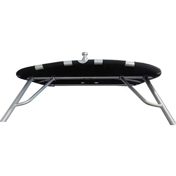 Dolphin T-top Walk Around Boat t Top and Wakeboard Tower With Black Canopy 2024 Version