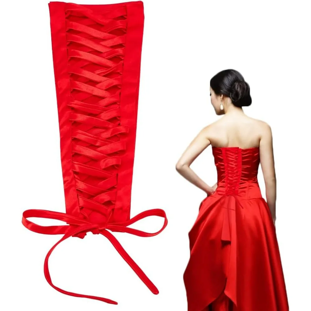 

Wedding Dresses Corset Kit Corset Back Kit Women's Wedding Dress Zipper Replacement Adjustable Fit Satin Corset