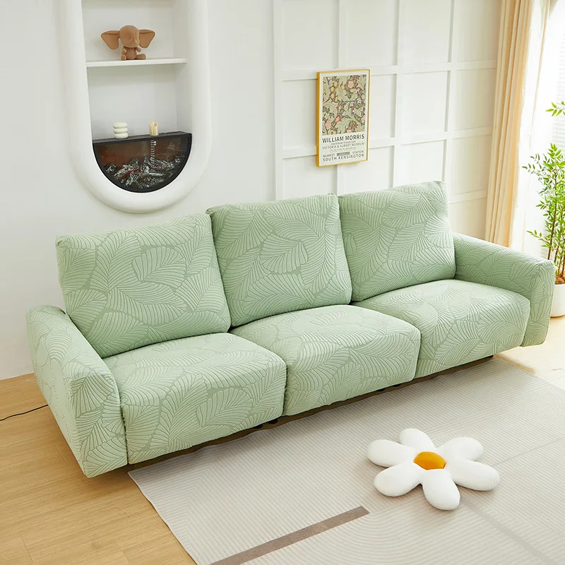 Stretch Sofa Cover Single Recliner Loveseat Three Seat Or Four Slipcover Set Separate Armrest Backrest Pieces Rental Home