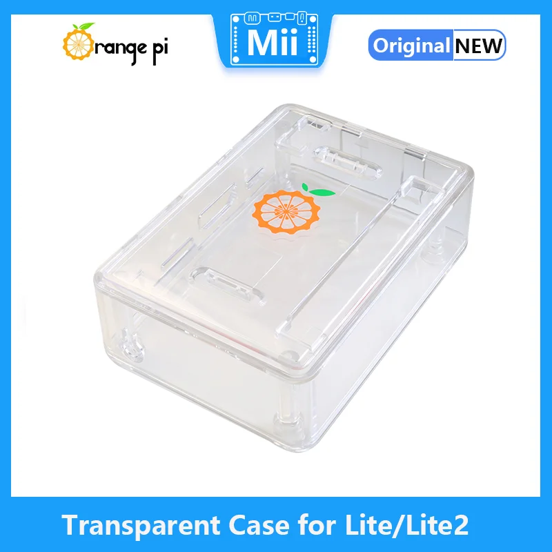 Orange Pi ABS เคสโปร่งใสสำหรับ Lite/Lite2บอร์ด,ติดตั้งง่ายและเปิดที่แม่นยำ