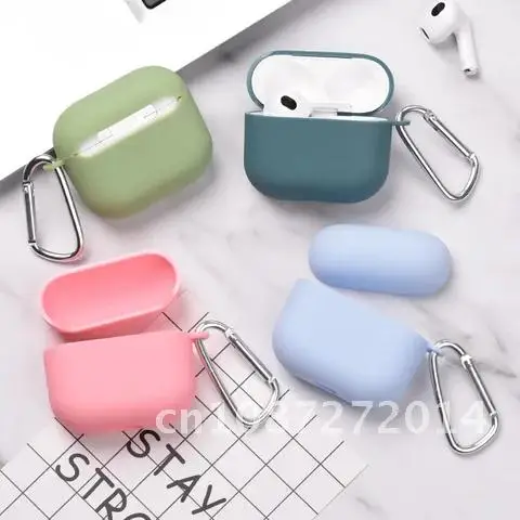 

Frosted Color Case For Airpods Pro 3 2 1 Wireless Earphone Sleeve Storage Soft Cover For Airpods3 Bag