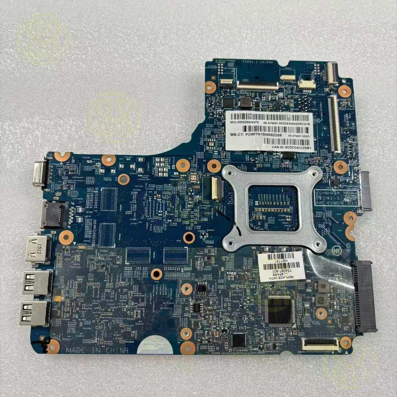 734087-601 للوحة الأم للكمبيوتر المحمول HP 450 G1 12241-1 48.4YW04.011 اللوحة الرئيسية للكمبيوتر المحمول اختبار موافق