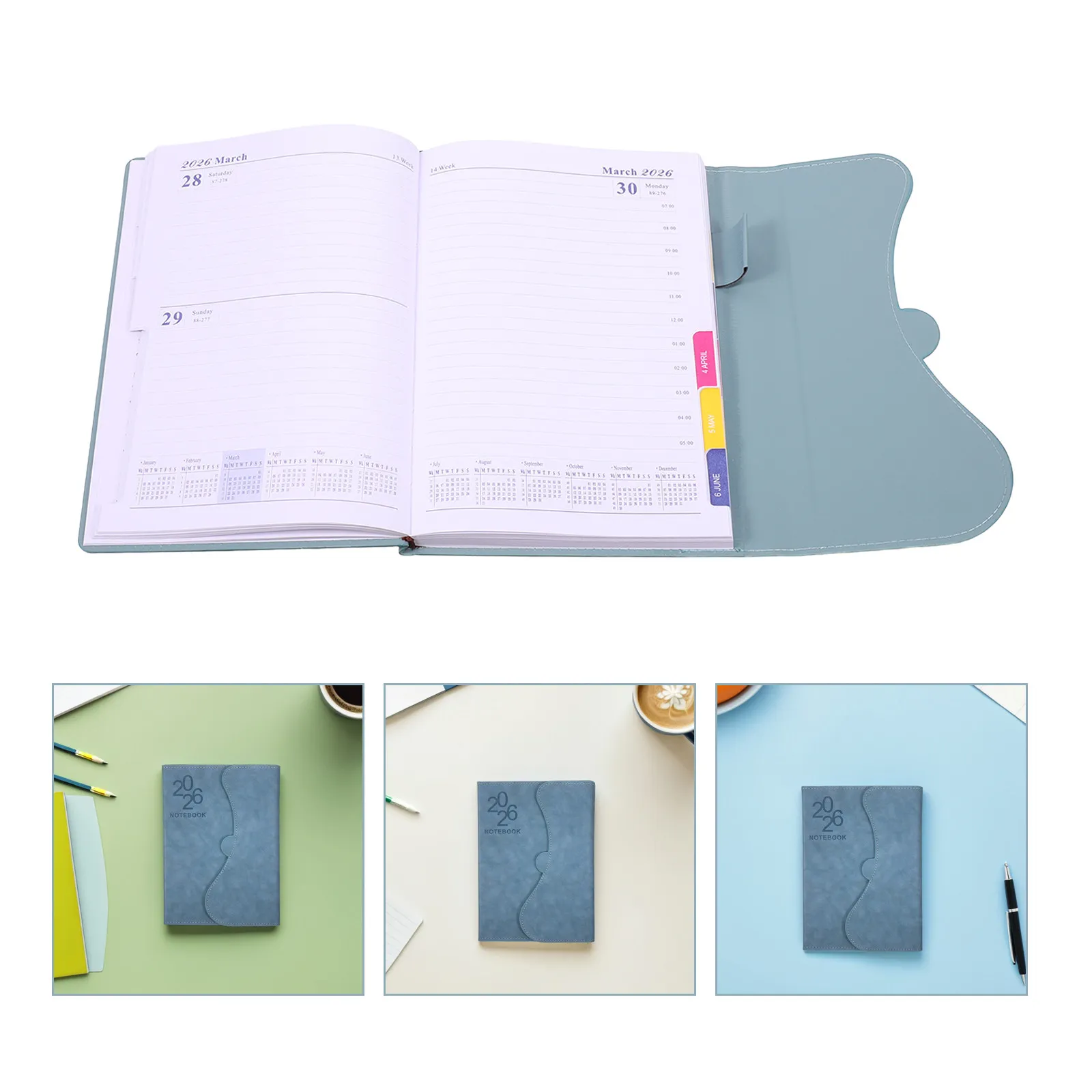 2026-pu-academic-planner-notebook-weekly-daily-organizer-appointment-book-student-teacher-schedule-planner