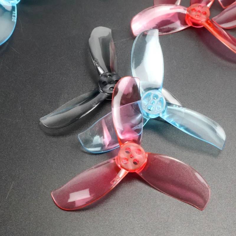 Gemfan D2.5-3 Elica a 3 pale da 63,5 mm 4 paia (4CW+4CCW), DJI O4 HD compatibile per droni Whoop canalizzati, equilibrio migliorato