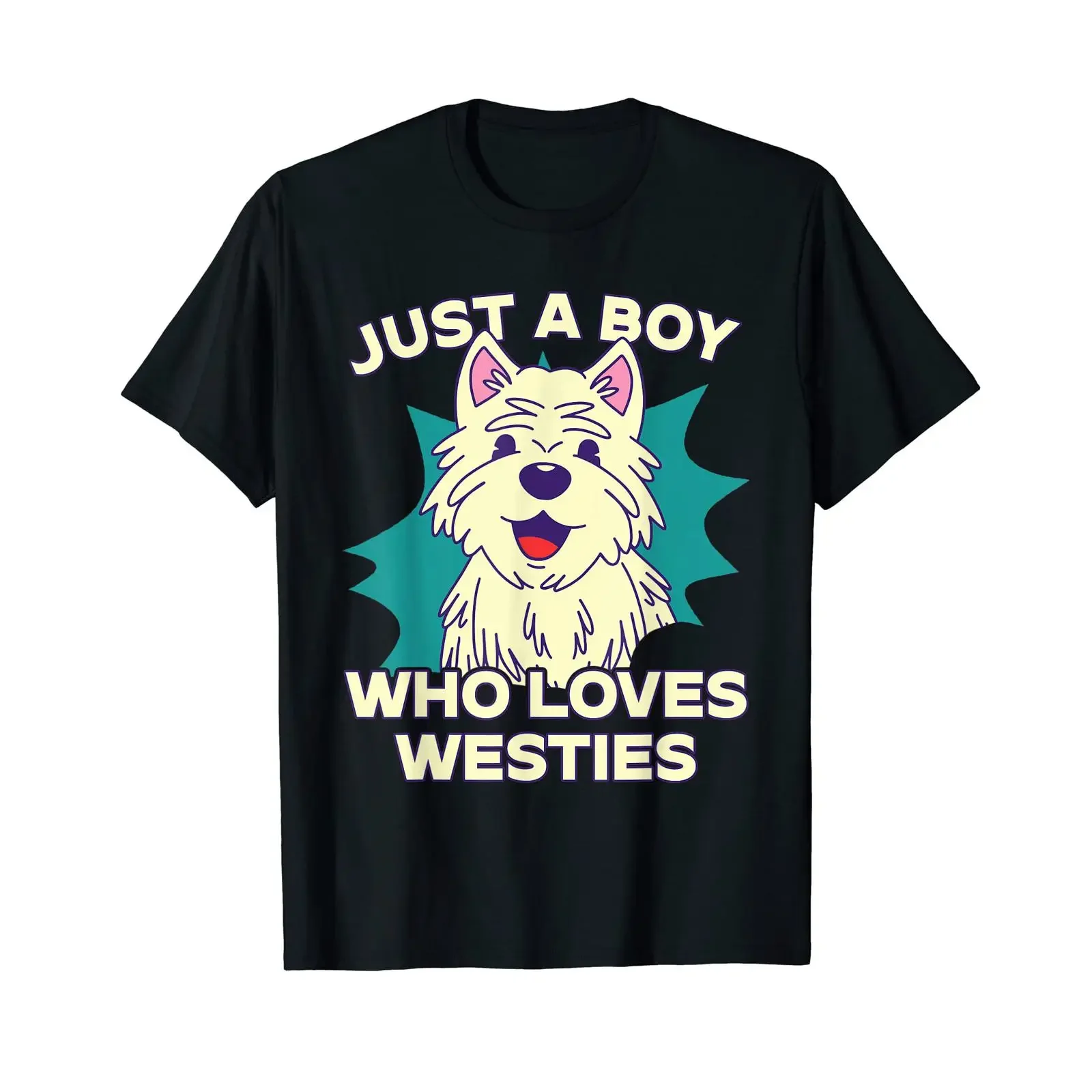 Westie Hund West Highland White Terrier T Shirt vintage Washed Comfortable Stretched Versatile Casual Stylish Soft fashion