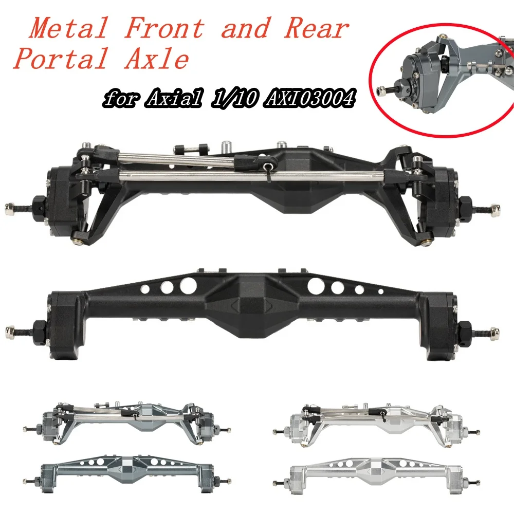 

New CNC 7075 Aluminum F9 Portal Axle for Axial 1/10 Capra 1.9 UTB AXI03004 Buggy LCG Chassis RC Crawler