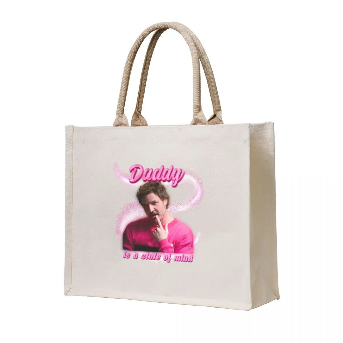 

pedro pascal Tote Bag tote bag custom female bag canvas tote bags Handbags