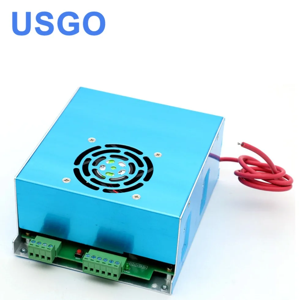 

USGO 50W Laser Power Supply MYJG-50G 110V 220V for Co2 Laser Tube Engraving Cutting Machine