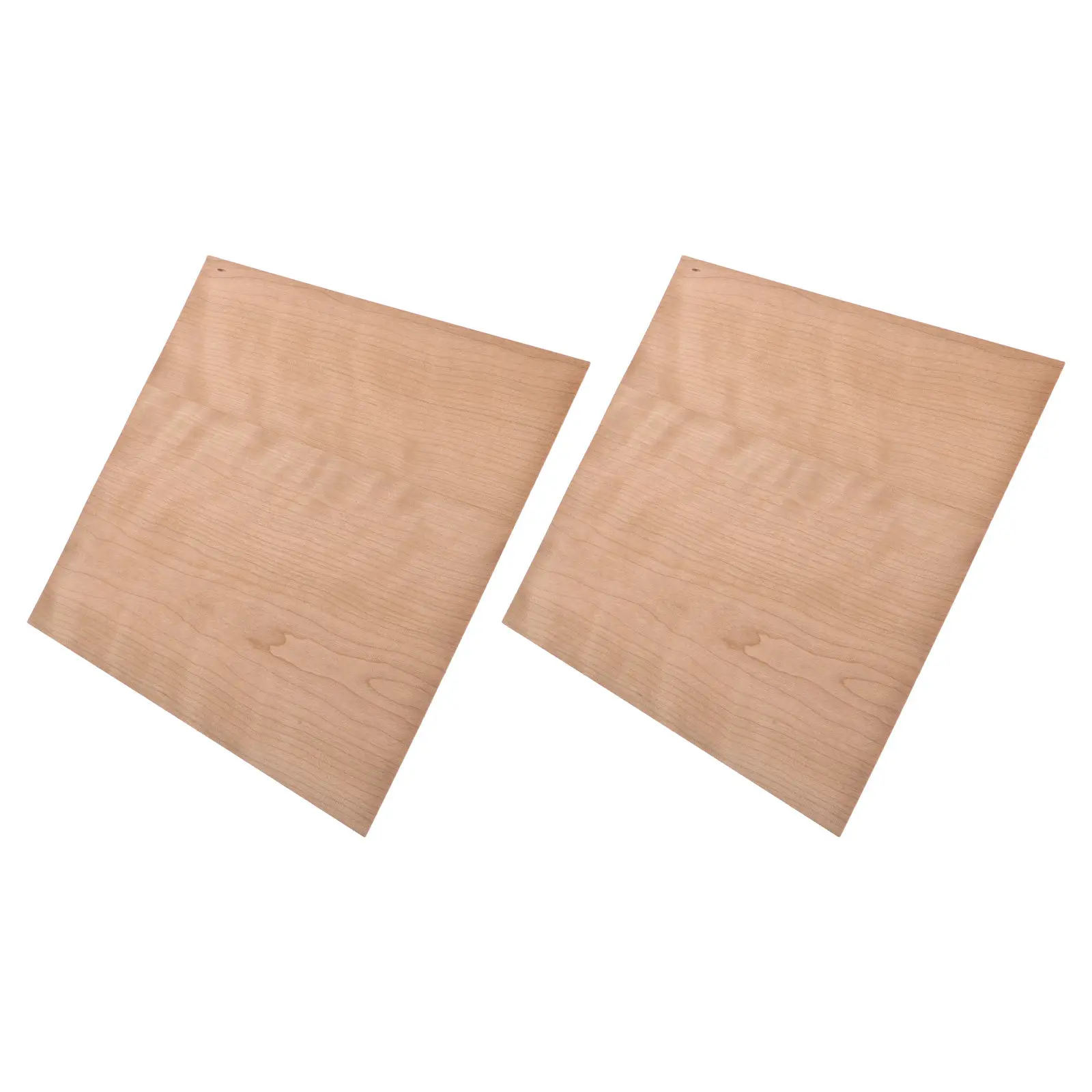 2Pcs Thin Craft Wooden Boards 30x30cm Wood Sheets for Engraving Pyrography Painting DIY Art Models Laser Cutting