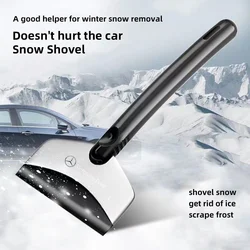 Car Accessories Snow Brush Cleaning Shovel Glass Ice Scrapers Tool For Mercedes Benz AMG W203 W206 W220 W205 W211 W212 W201 W210