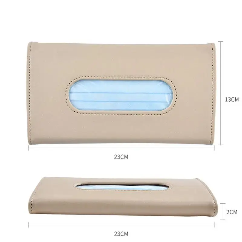 1Pcs Car Tissue Box Towel Sets Car Sun Visor Tissue Box Holder Auto Interior Storage Decoration for BMW Car Decor Accessories