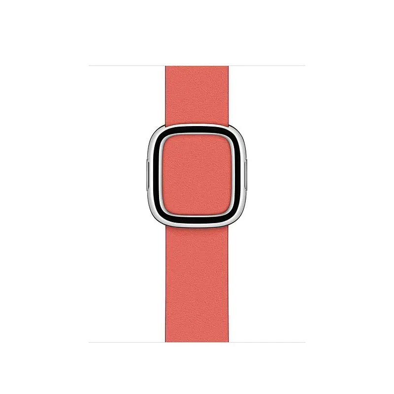 Leather strap for Apple watch band 44mm 40mm modern style buckle Leather Loop strap Bracelet iWatch series 4 5 6 se 7 45mm 41mm