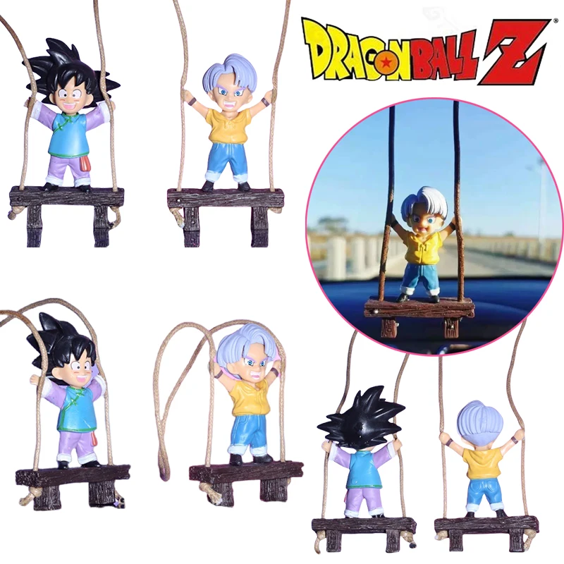 Dragon Ball Son Goten ciondolo specchietto retrovisore per auto personaggi Anime giocattoli modello divertente accessori per la decorazione della