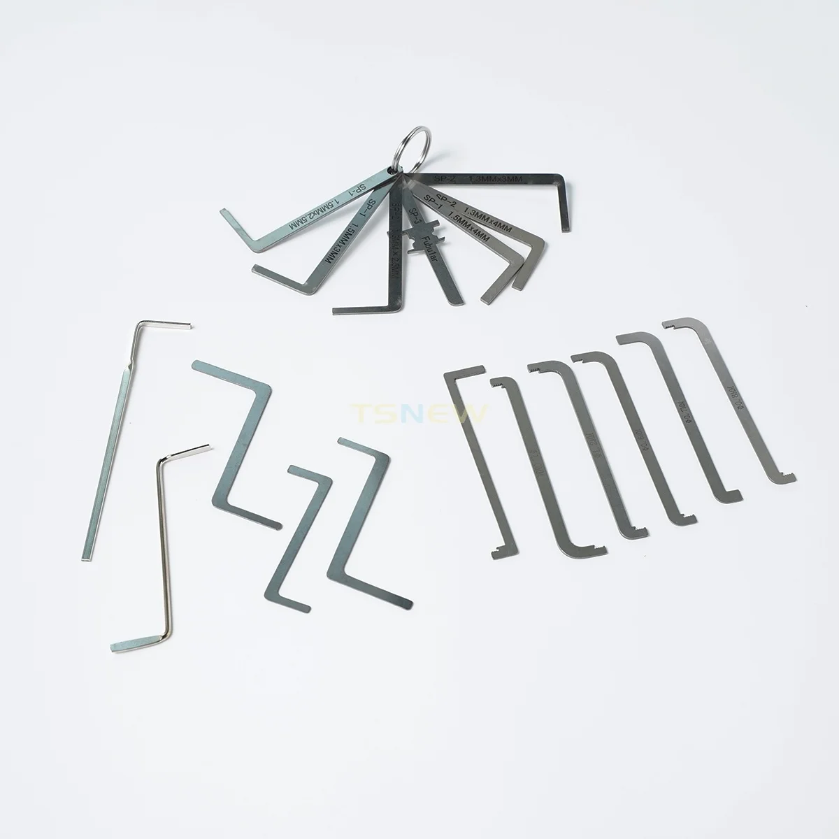 

Практичный слесарный инструмент, 6 шт./компл., сменный токарный инструмент/инструмент для натяжения двойной головки