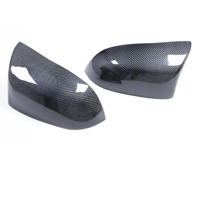 

1 Pair Real Carbon Fiber Car Rearview Mirror Cover Replacement For BMW F85 X5M F86 X6M 2015-2019 BMW Refit Accessories