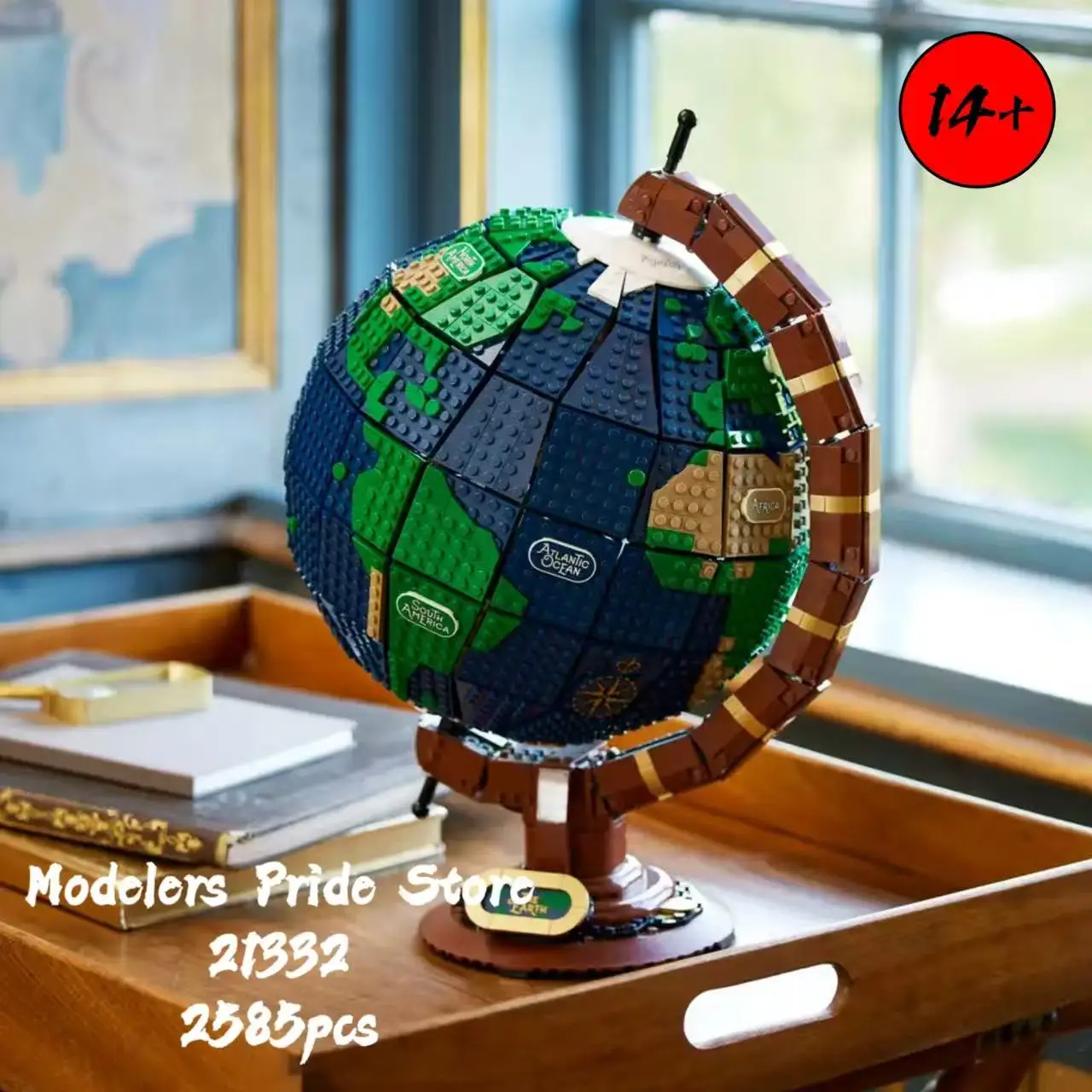 disney-moc-21332-earth-puzzle-bloc-de-construction-ensemble-de-modeles-decoration-de-modele-cadeau-d'anniversaire-cadeau-d'halloween