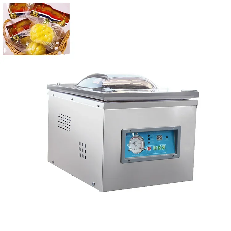 dz-260 Chicken Meat Food Seafood Desktop Vacuum Sealer Packaging Machine