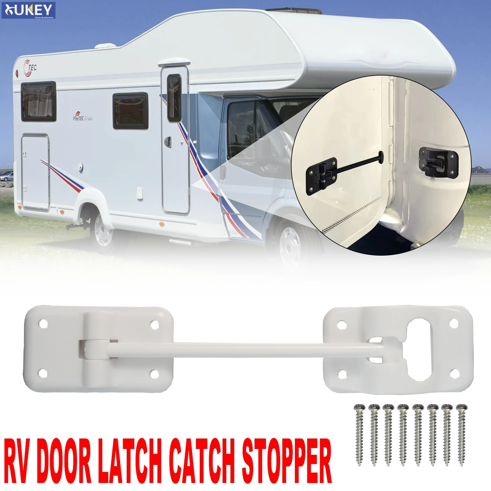 T Style Door Retainer Kit Door Stop Retaining Catch Latch Rv Camper Motorhome Boat Door Retainer Holder Door Stopper Retainer