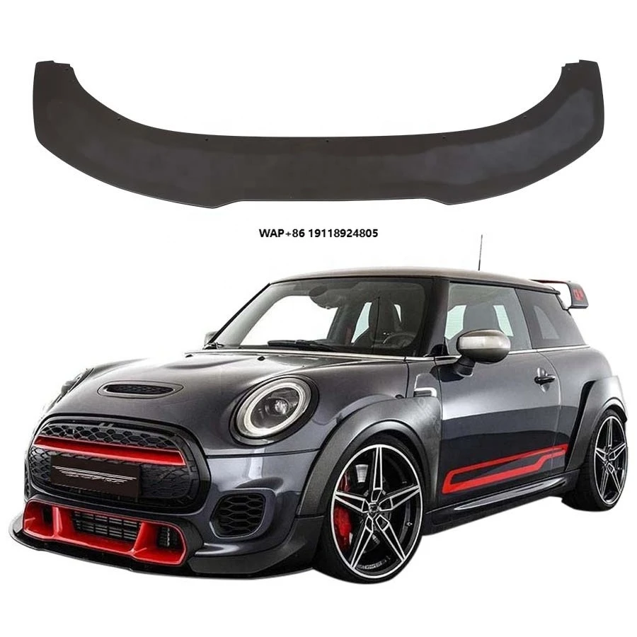 

Mini GP3 F56 LCI 1 Car Accessories Body Kits with New Front Splitter Bumper Lip Chin Featuring Bumper Cut-Outs for Towing Hitch