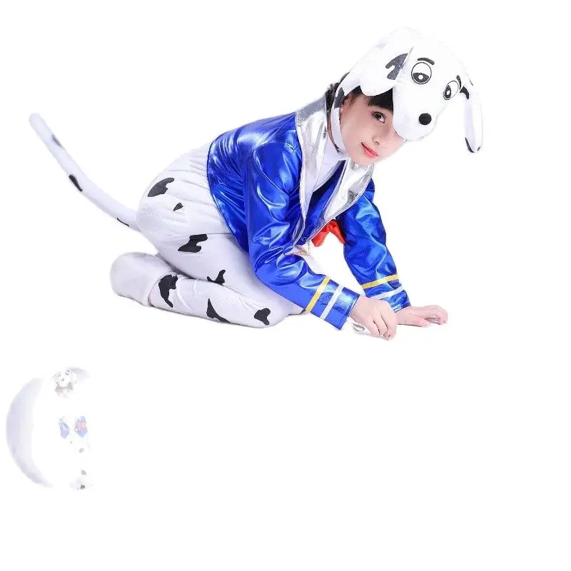 

Kids Costume Girl Boy Dance Performance Dog Cosplay Costume 1 set