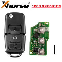 Xhorse XKB501EN Wire Remote Key For B5 Style Remote Key 3 Buttons Board 1Piece