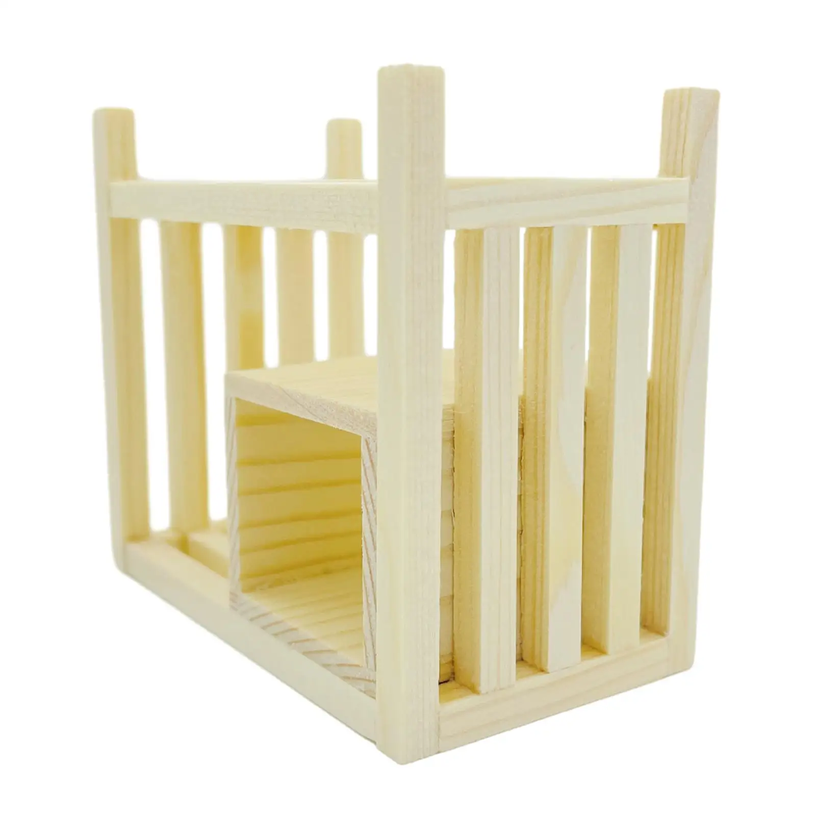 1:12 Dollhouse Wooden Storage Shelf Accessories Toy Micro Landscape Life Scene Display Rack for Home Living Room Bedroom Decor