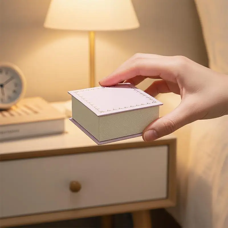 Creative Flip Cover Book Shaped Jewelry Box Earrings Ring Necklace Storage Case With Sponge Women Portable Travel Jewelry Holder