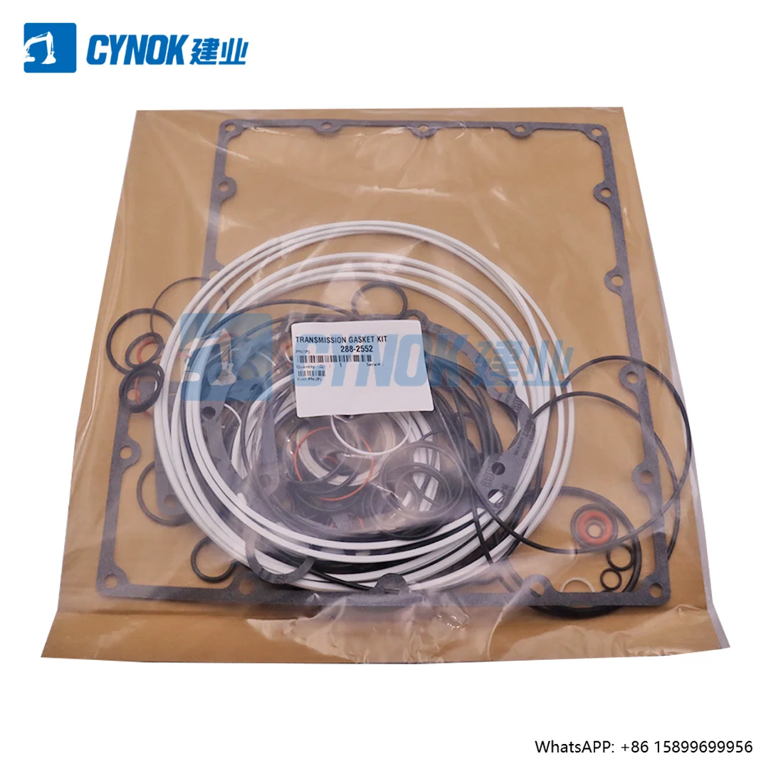 

Excavator Spare Parts 288-2552 2882552 Transmission Overhaul Gasket Kit for Cat 12G 140G Gearbox Seal Kit