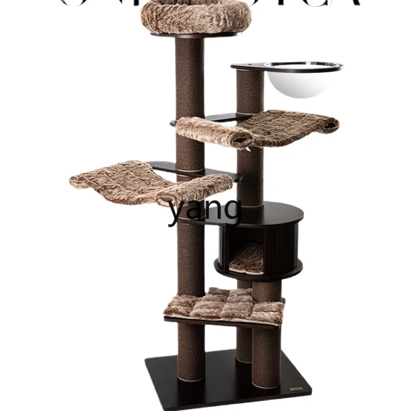 

Kxy cat climbing frame cat nest cat tree integrated pet frame large supplies