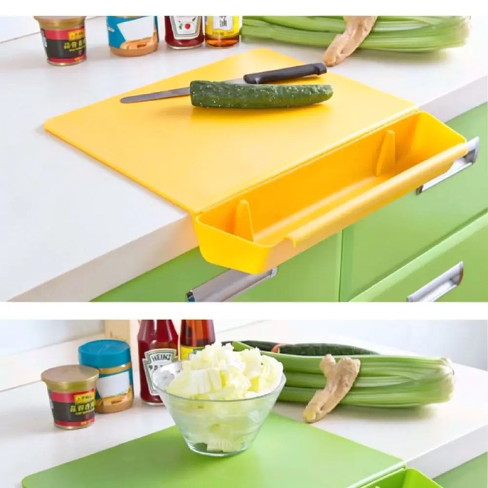 Space Saving Acrylic Chopping Board Set Detachable Kitchen Plate Anti Slip Cooking Tool Professional Prep Surface