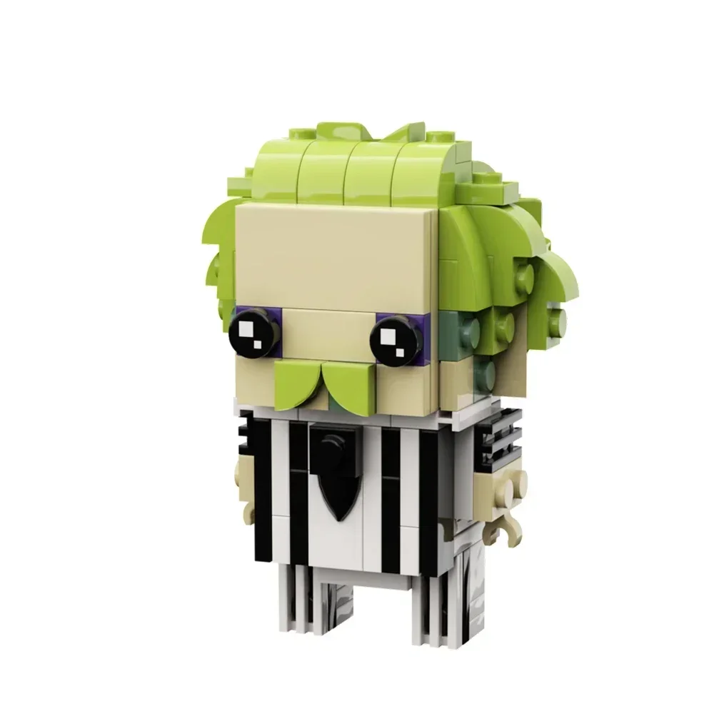 EKbricks Moc Movie Beetlejuice Brickheadz Archmage Figures Set Building Blocks Kits Toys For Children Birthday Gift Juguetes