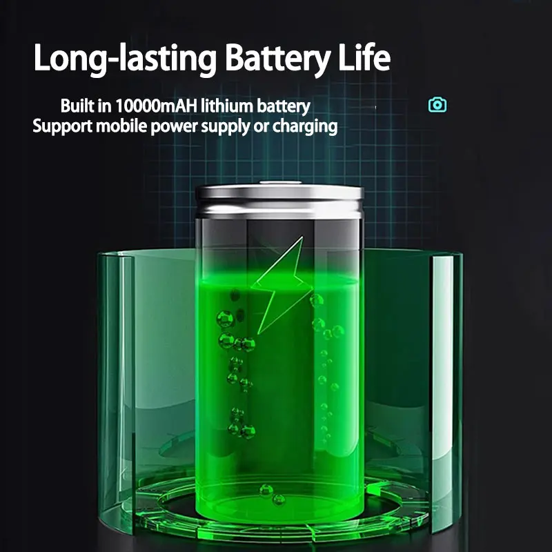 كاميرا فيديو جديدة للرؤية الليلية 4K مناظير رقمية 4 بوصة تكبير 16X مع جهاز تحكم عن بعد بمدى ليزر 300 متر، بوصلة Wi-Fi E #6