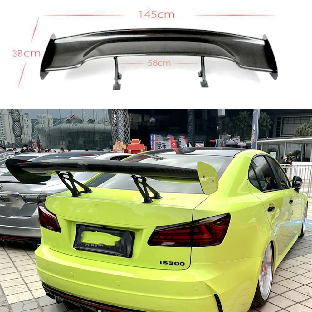 

Rear Trunk Lid Boot Spoiler Wings For Lexus IS250 IS300 IS350 IS F 2006-2013 Sedan GT Style High Quality ABS Material