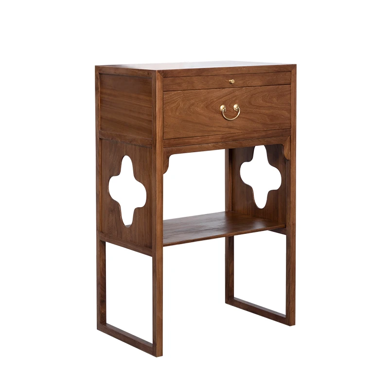 

New Chinese casket offering table Buddhist platform home modern style solid wood