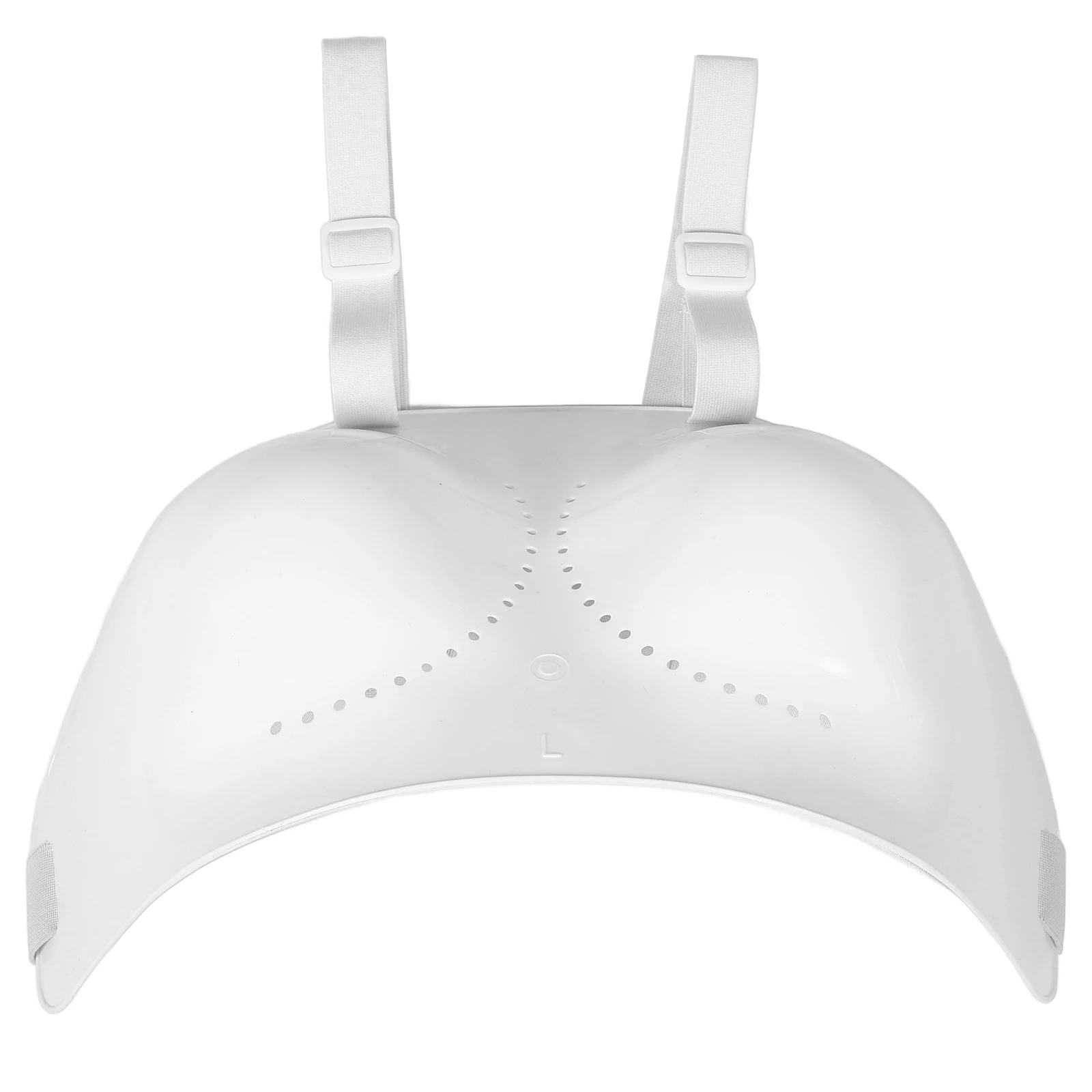 

Fencing Chest Protector Lightweight Adjustable Straps PVC Material Breathable Guard Complete Protection Chest