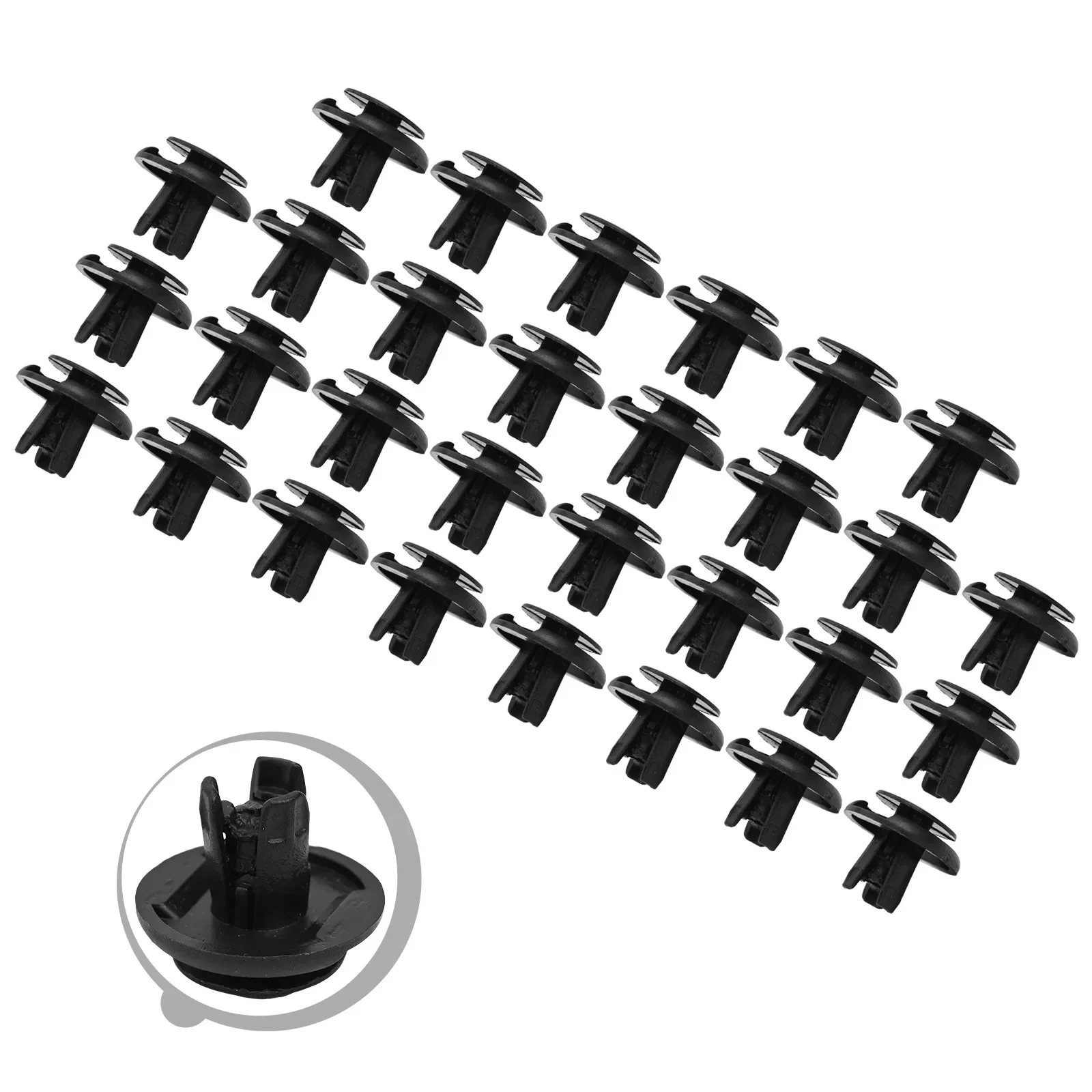 30Pcs Car Door Panel Trim Clips Bumper Clips For Toyota For Avalon 1999-2015 For Camry 1997-2015 For Celica 1999-2005