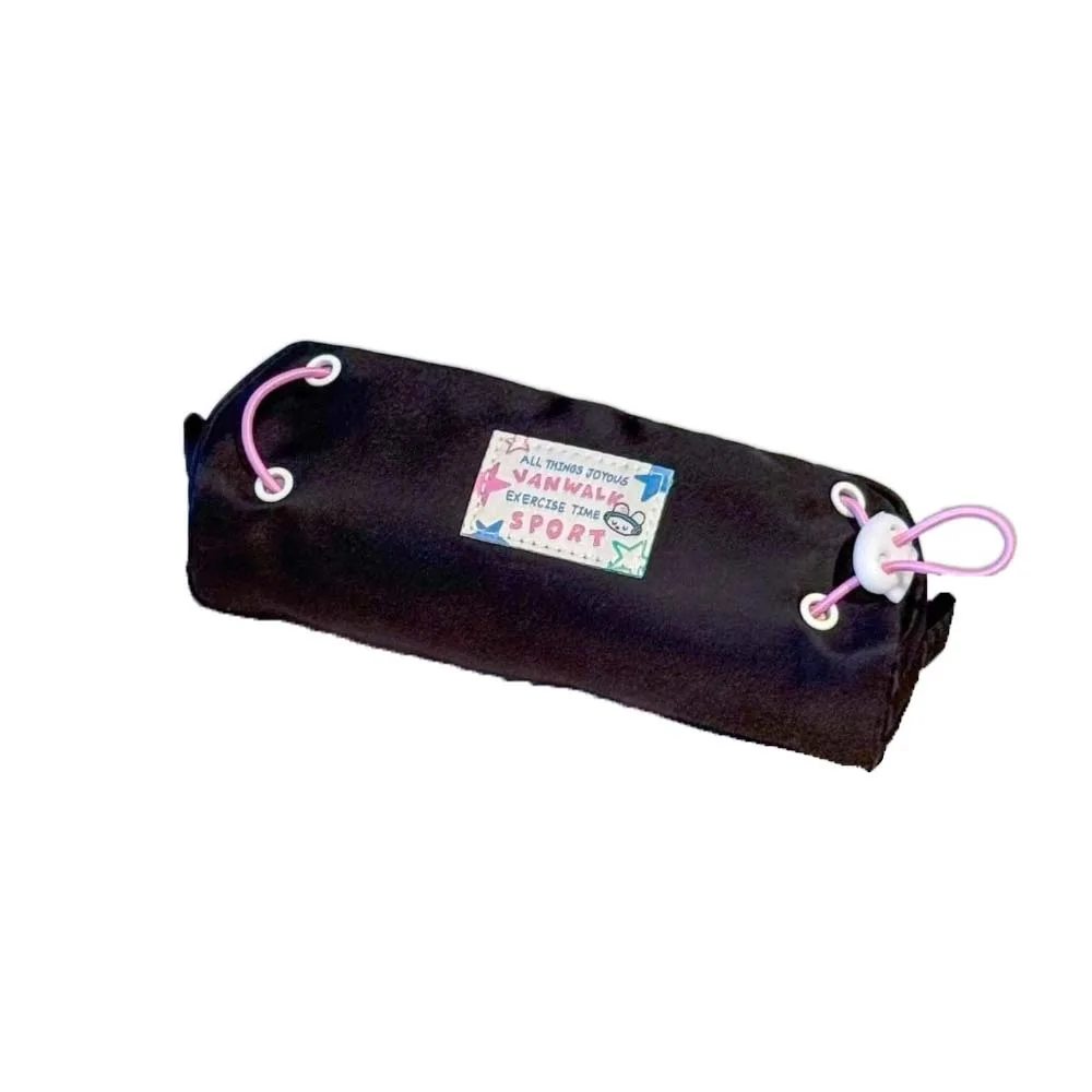 

Cute Large Capacity Stationery Bag Drawstring Y2K Cartoon Pen Pouch Students School Supplies Makeup Storage Bag Student Writing