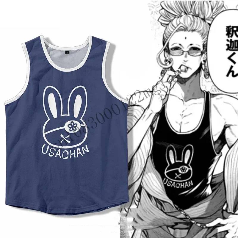 Anime Record Of Ragnarok Buddha Cosplay T-Shirt And Shorts Haori Costume Set Summer Short Sleeve Streetwear Tops CMM221