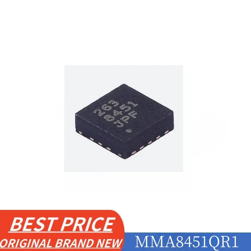 New Original MMA8451QR1 MMA8451QT 8451 QFN-16 MMA8452Q Series 3-axis 14-bit/8-bit digital accelerometer Chips ic Triple TR